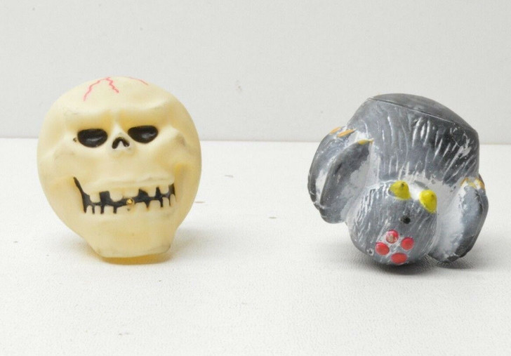 Horror Mad Balls/Spit Balls Spider and Skull lot (no packages)