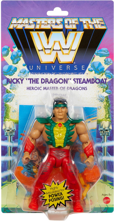 WWE Masters Of The WWE Universe Ricky "The Dragon" Steamboat Action Figure