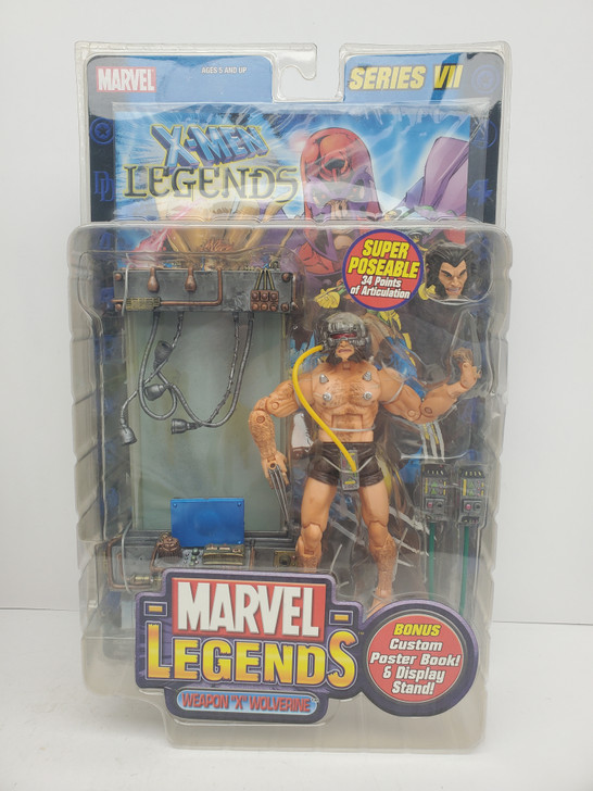 Marvel Legends X-Men Weapon X 【新品未開封】 Marvel Legends Series Wolverine (Weapon X) - Exclusive