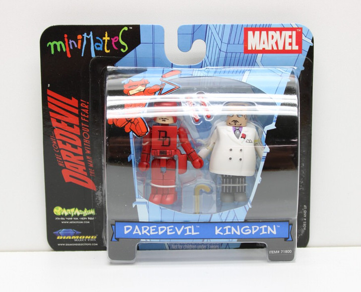 Marvel MiniMates Daredevil and Kingpin