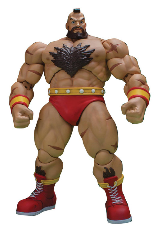 Ultimate Street Fighter II Final Zangief Action figure