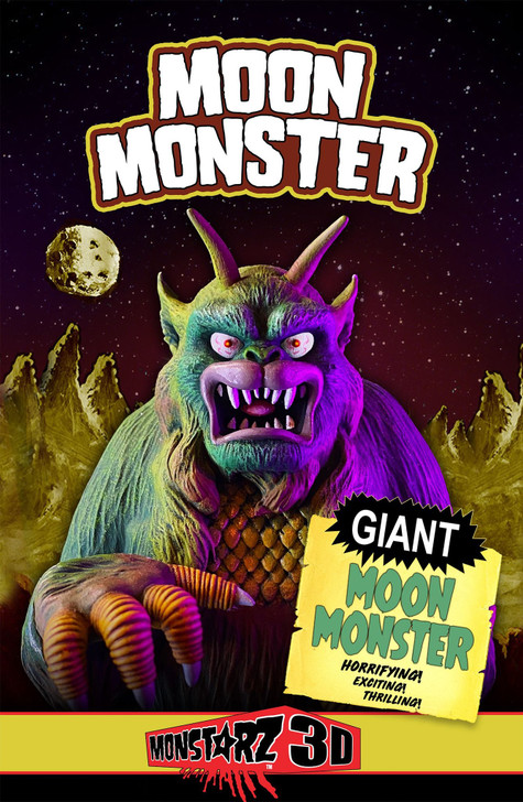 Monstarz in 3-D Moon Monster Maquette