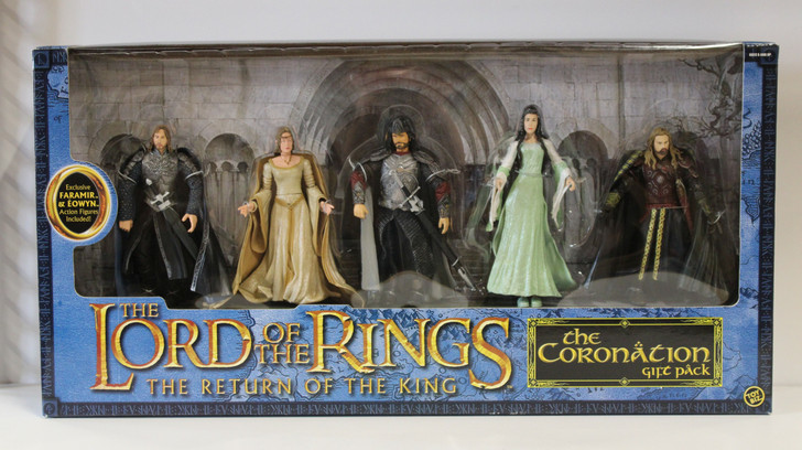 ToyBiz Lord of the Rings Black The Coronation action figure Gift pack