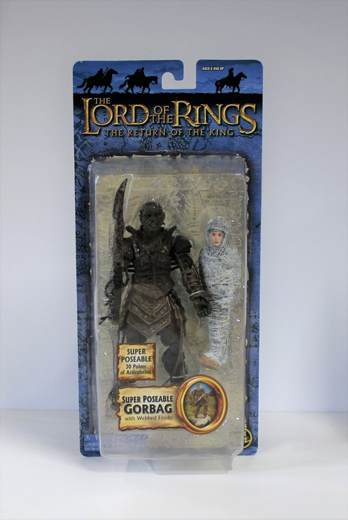 ToyBiz Lord of the Rings Gorbag with Webbed Frodo Action Figure