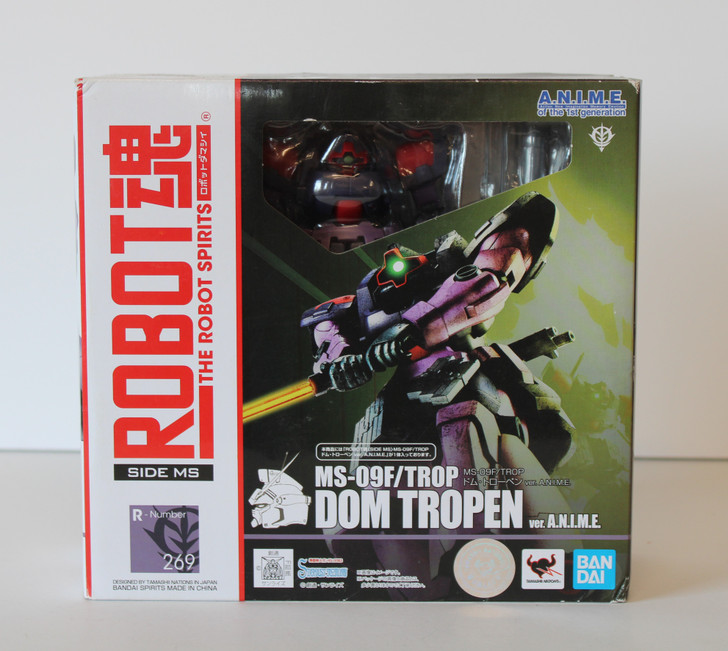 BanDai Robot Spirits MS-09F/TROP DOM TROPEN Action Figure (OPEN PACKAGE)