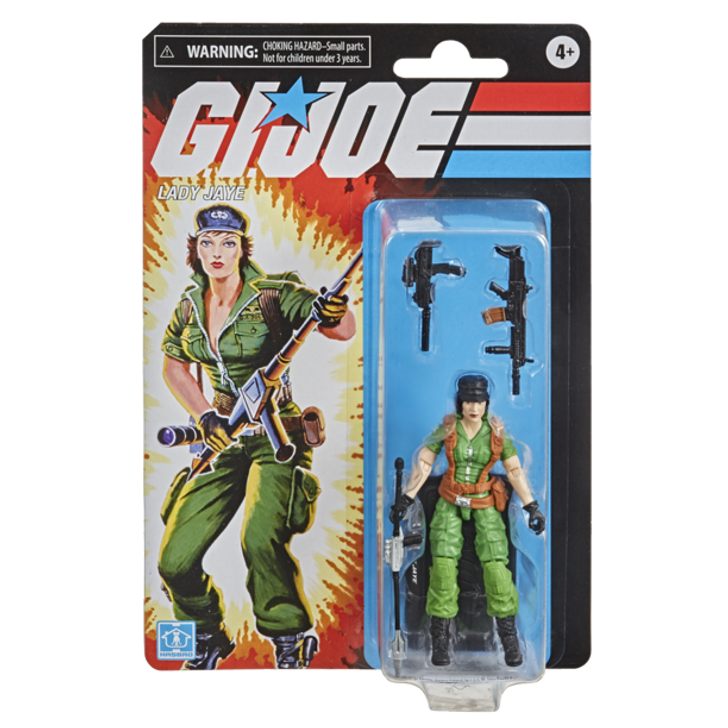 Hasbro G.I. Joe Retro Collection Lady Jaye 3.75-Inch