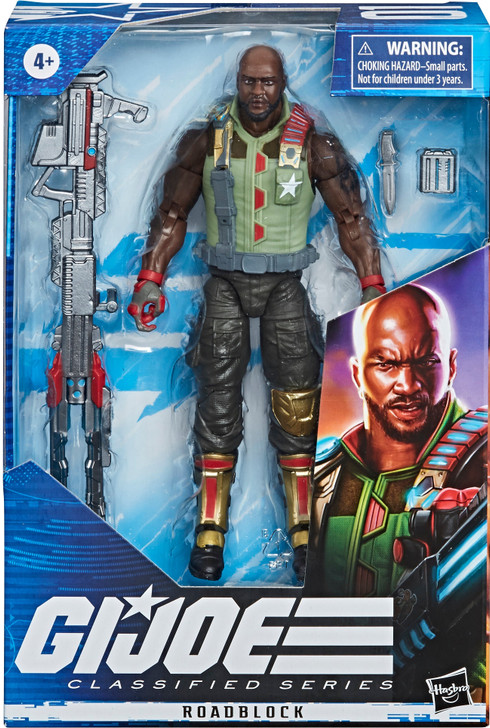 Hasbro GI Joe Classified Series Roadblock Wave 4 Action Figure