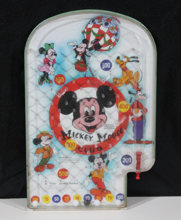 Disney (1970) Mickey Mouse Club Pinball Game