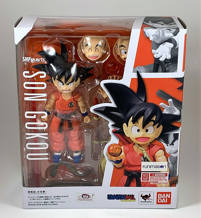 Bandai Tamashii Nations S.H. Figuarts Kid Goku Dragon Ball Action