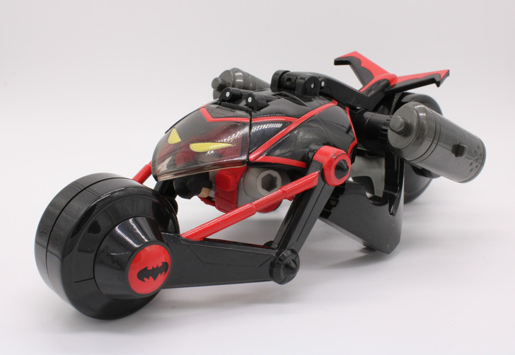 Mattel Batman Brave and the Bold Transforming Batcycle Action Figure