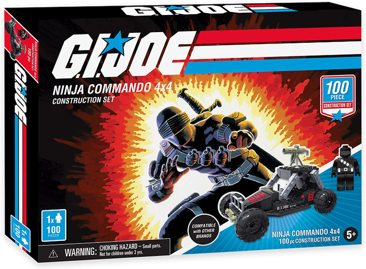 GI Joe Ninja Commando 4X4 Construction Set (100 Pieces)