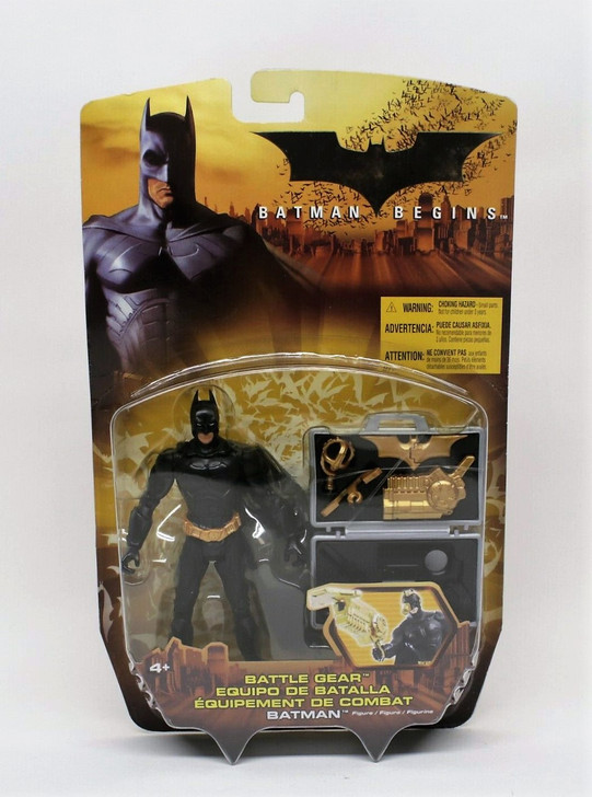 Mattel Batman Begins Battle Gear Batman Action Figure