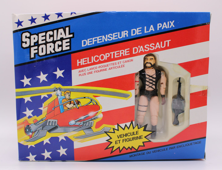Remco Special Forces Helicoptere D'Assault Vehicle with 3.75" Action Figure