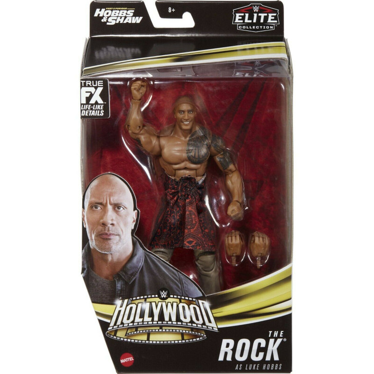 Mattel WWE Elite Hollywood The Rock 6