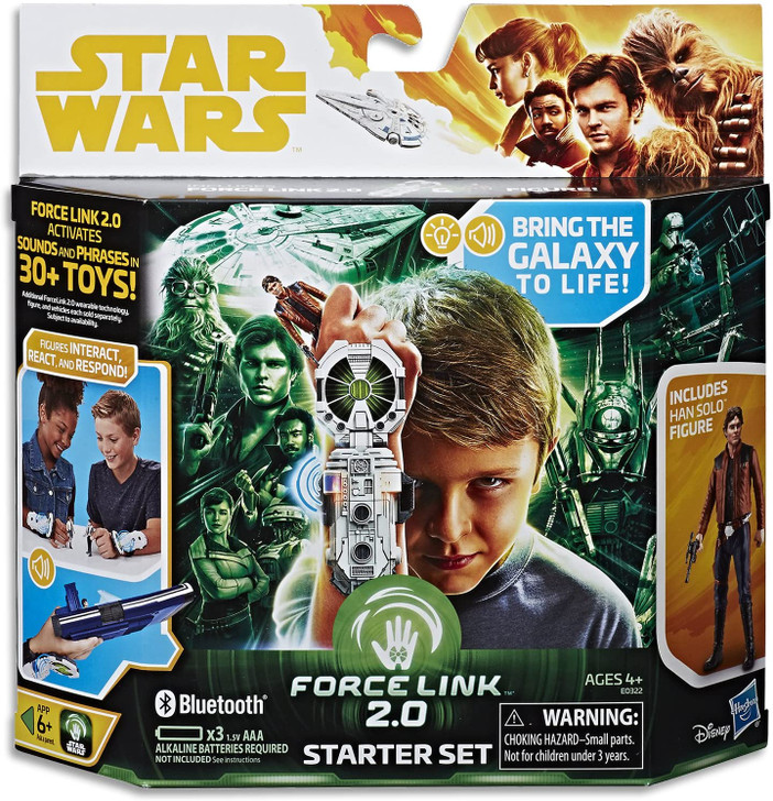 Star Wars Force Link 2.0 Starter Set with exclusive Han Solo Action Figure