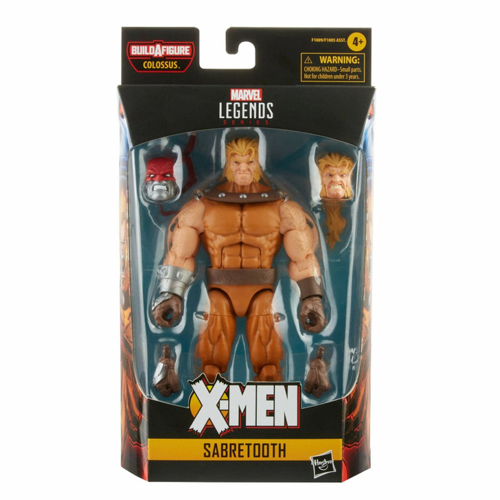 Hasbro X-Men Legends Sabretooth AOA 6" Action Figure