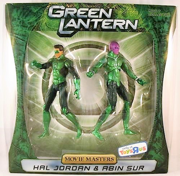 Mattel Green Lantern Movie Masters Hal Jordan & Abin Sur Action Figure 2 pack
