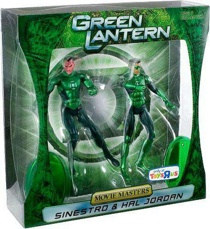 Mattel Green Lantern Movie Masters Hal Jordan & Sinestro Action Figure 2  pack