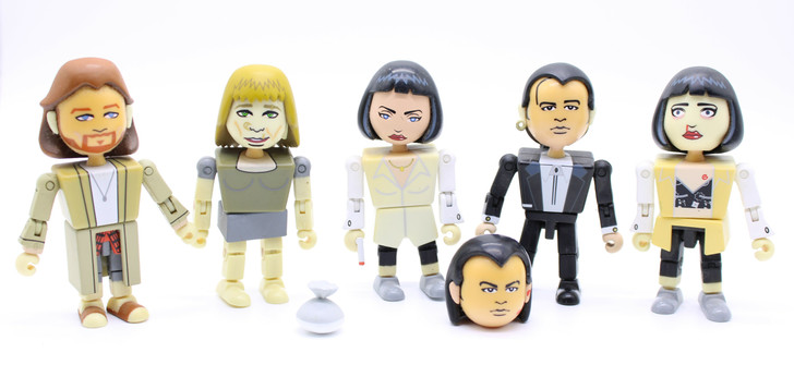 NECA Geoms Pulp Fiction figure lot (No 