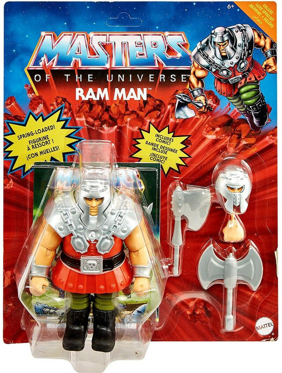 Mattel MOTU Origins RAM MAN Action Figure