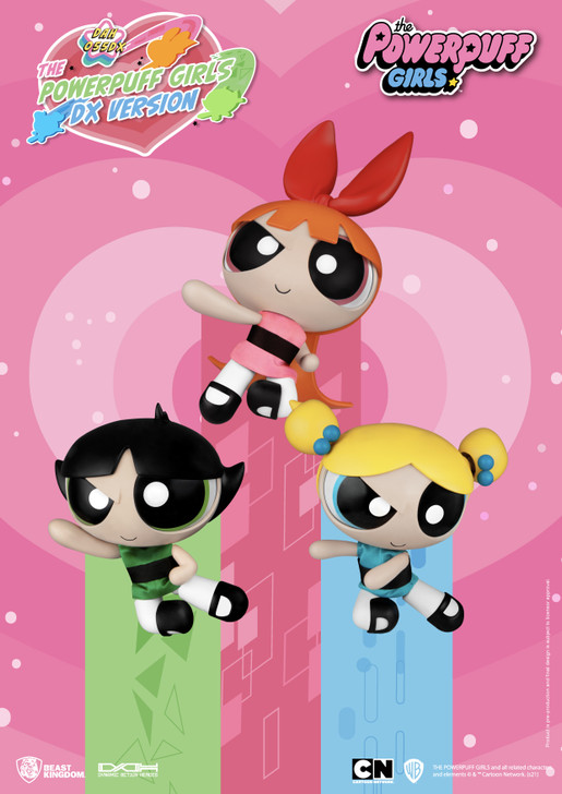Powerpuff Girls DAH-055DX Dynamic 8-ction heroes The Girls Deluxe