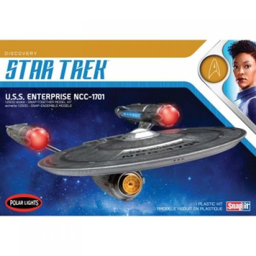 Polar Lights Star Trek Discovery USS Enterprise Snap It 1:2500