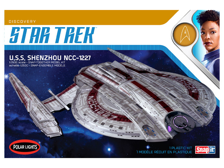 Polar Lights Star Trek U.S.S. Shenzhou NCC-1227 Snap It 1:1000