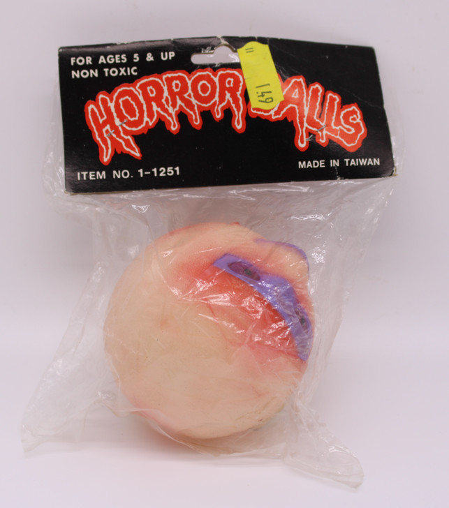 Horror Balls Mummy Vintage Mad Balls KO 1980's