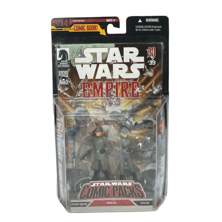 Hasbro Star Wars Comic Packs #14 Lieutenant Jundland and Deena Shan