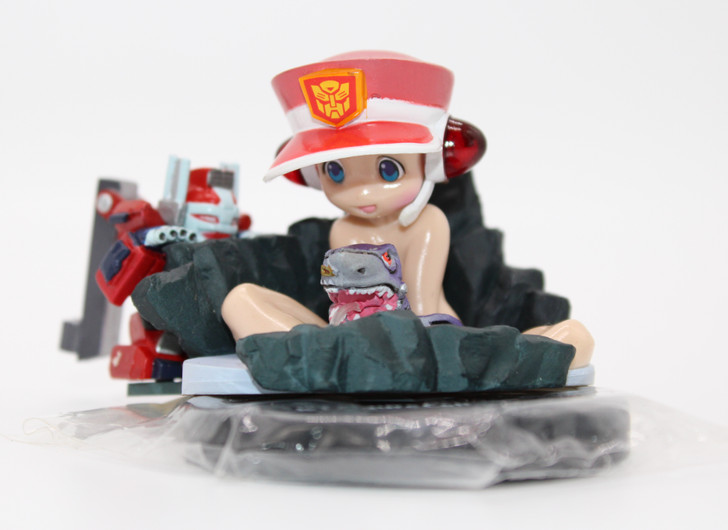 K-T Figure Collection Transformers Ai-Chan + Sky Bite (No package)