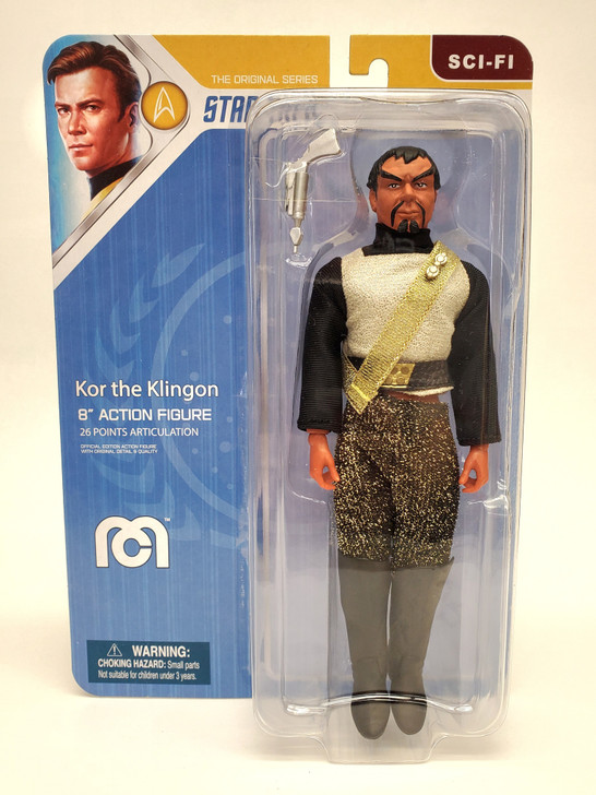 Mego Action Figure 8" Star Trek TOS Kor the Klingon