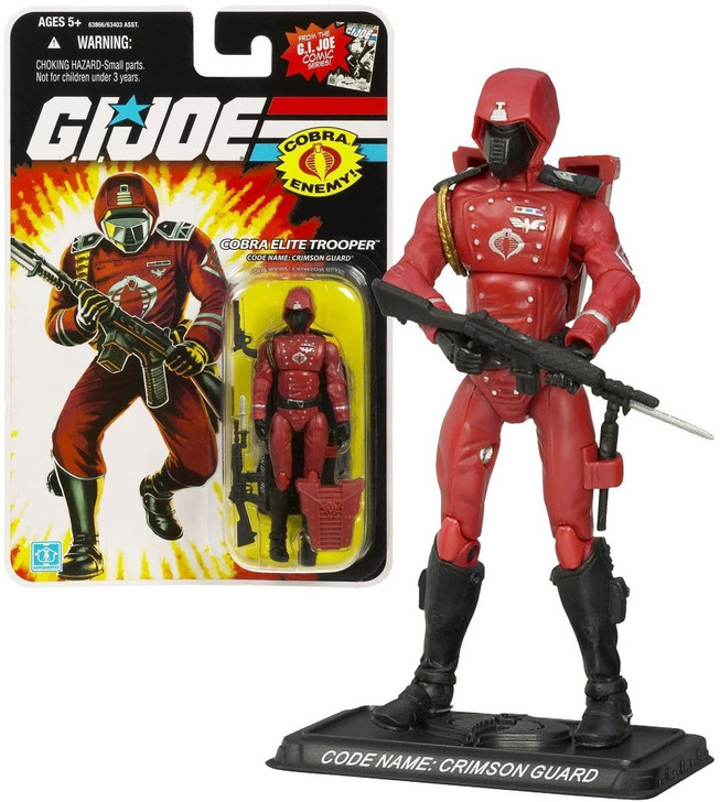 Hasbro G.I. Joe Crimson Guard Action Figure 3.75 inch