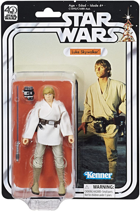 Hasbro Star Wars 40th Anniversary Luke Skywalker ANH 6-inch action figure