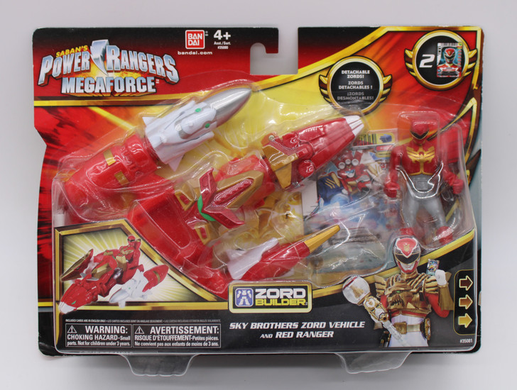 power rangers megaforce red ranger zord