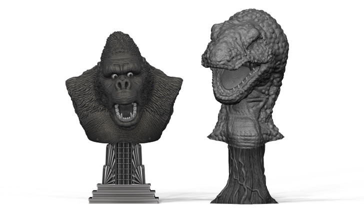 King Kong 1933 Busts Resin Model Kit Set