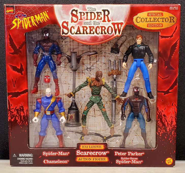ToyBiz Spider-Man The Spider and the Scarecrow special collector edition