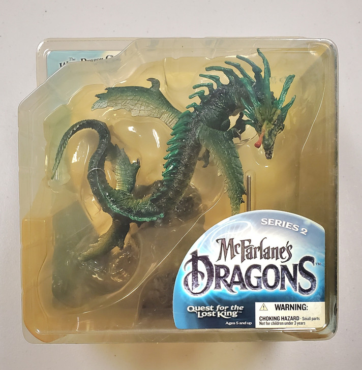 McFarlane's Dragons Quest for the Lost King Water Clan Dragon