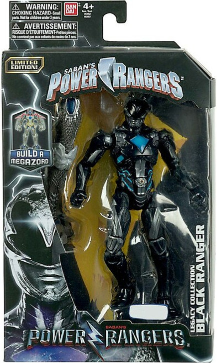 Hasbro Power Rangers Legacy Collection Black Ranger 6in Action Figure