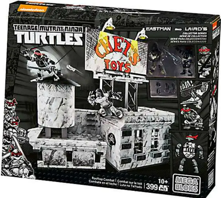 Mega Bloks TMNT Rooftop Combat Collectors Series building set