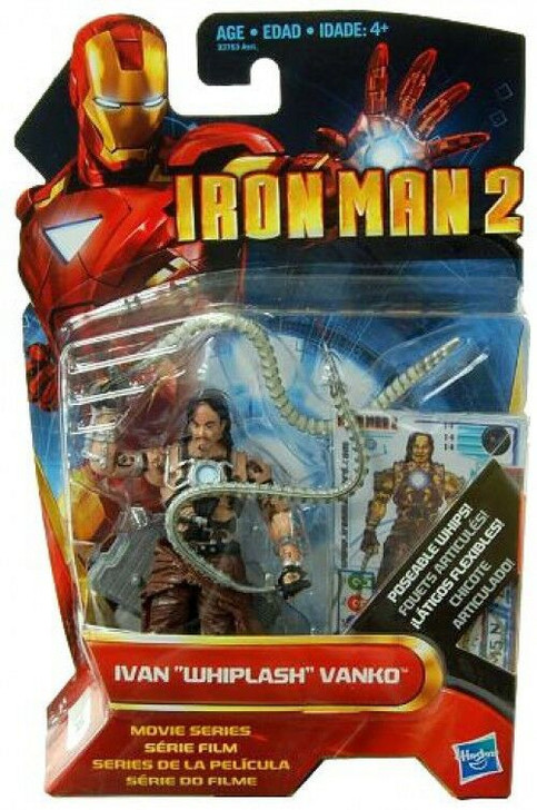 Hasbro Iron Man 2 Movie Series Ivan "Whiplash" Vanko 3.75 Inch Action Figure