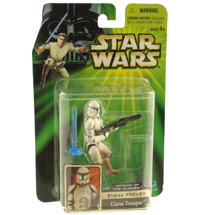 Hasbro Star Wars AOTC Clone Trooper Sneak Preview Action Figure
