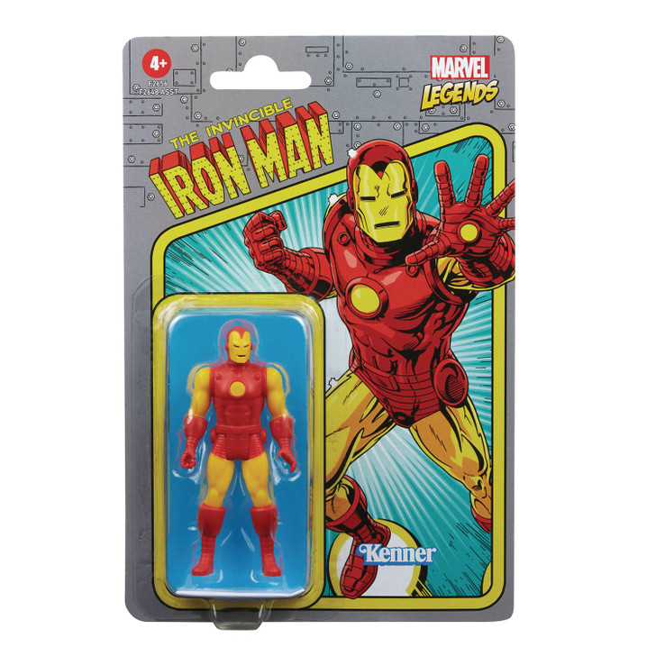 Hasbro Marvel Legends Retro The Invincible Iron Man 3.75" Action Figure
