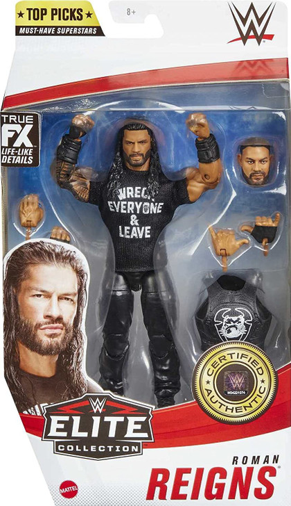 WWE Elite Collection Top Picks Roman Reigns Action Figure