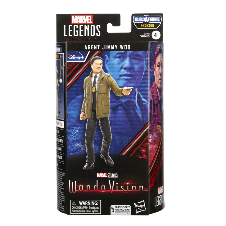 Hasbro Marvel Legends Disney Plus Agent Jimmy Woo Action Figure