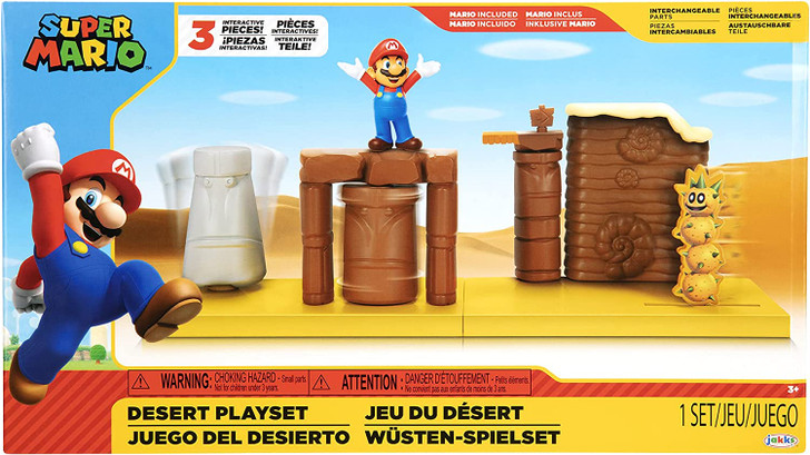 Jakks Super Mario Desert Diorama Set