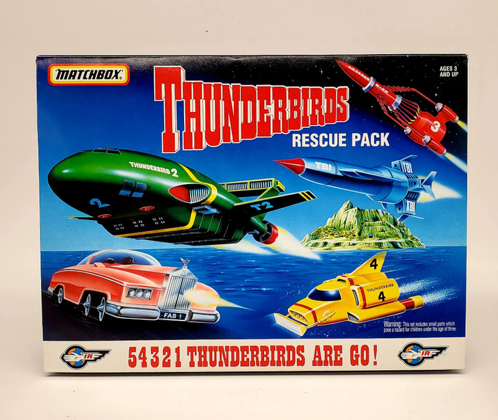 Matchbox Thunderbirds Die Cast vehicle Rescue Pack