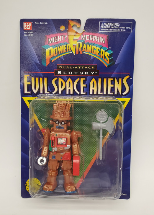 BanDai MMPR Evil Space Aliens Dual Attack Slotsky