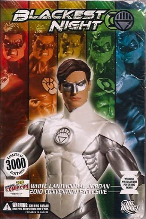 DC Direct Green Lantern Blackest Night White Lantern Hal Jordan