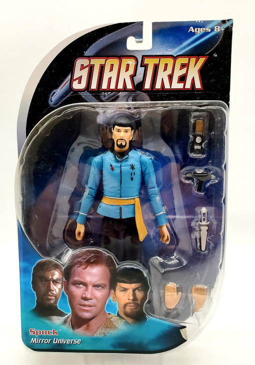 DST Star Trek TOS Spock Mirror Universe Action Figure