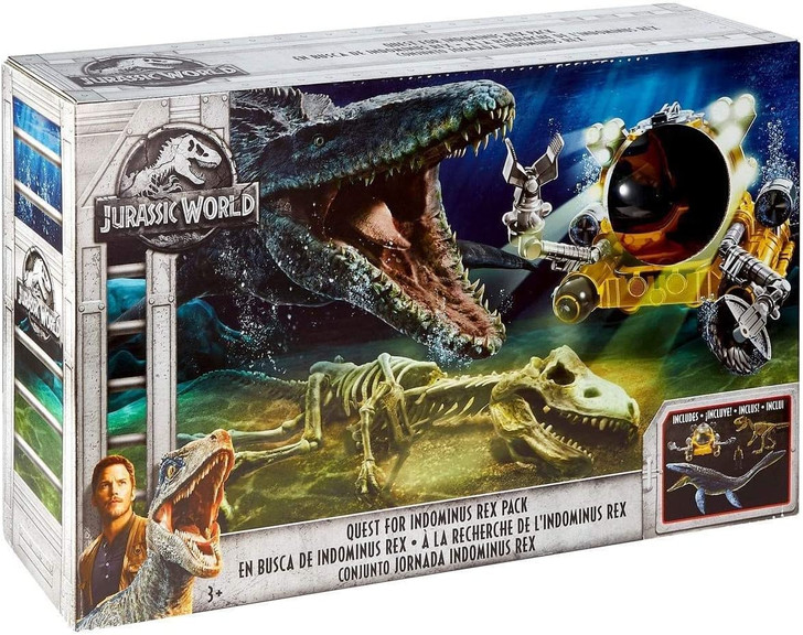 Mattel Jurassic World Quest for Indominus Rex Pack